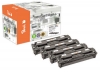 Peach Spar Pack Tonermodule kompatibel zu  HP No. 125A, CB540A, CB541A, CB542A, CB543A