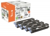Peach Spar Pack Tonermodule kompatibel zu  HP No. 124A, Q6000A, Q6001A, Q6002A, Q6003A