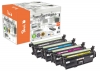 Peach Combi Pack kompatibilní s  HP No. 307A, CE740A, CE741A, CE742A, CE743A