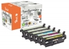 Peach Combi Pack Plus kompatibilní s  HP No. 307A, CE740A*2, CE741A, CE742A, CE743A