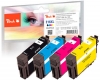 Peach Spar Pack Tintenpatronen kompatibel zu  Epson No. 16XL, C13T16364010
