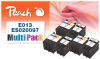 Peach Spar Pack Plus Tintenpatronen kompatibel zu  Epson T050, T013