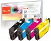 Peach Spar Pack Tintenpatronen kompatibel zu  Epson No. 16, C13T16264010
