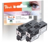 Peach Twin Pack Cartuccia d'inchiostro nero, compatibile con  Brother LC-3235XLBK